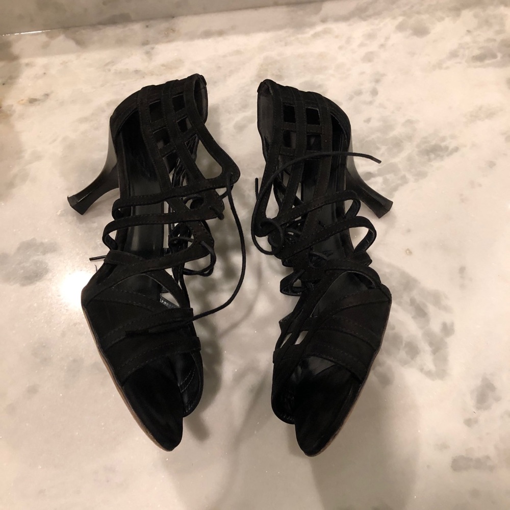 {S T U A R T W E I S M A N} Black Sandal - image 6